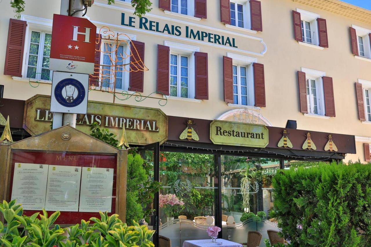 Hotel Logis Le Relais Imperial Saint-Vallier-de-Thiey Exterior foto