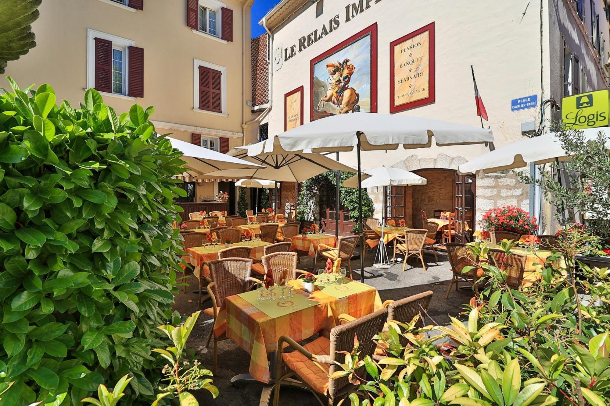 Hotel Logis Le Relais Imperial Saint-Vallier-de-Thiey Exterior foto
